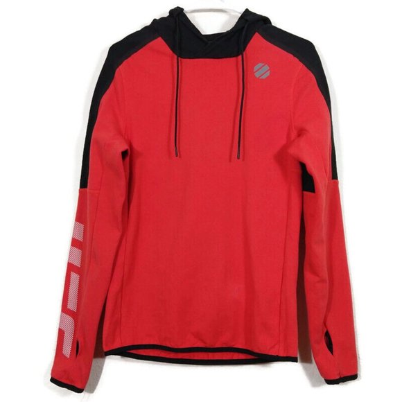 Reebok UFC Men's Speed wick Performance Training Hoodie Sweater Orange Size XS - Picture 1 of 11